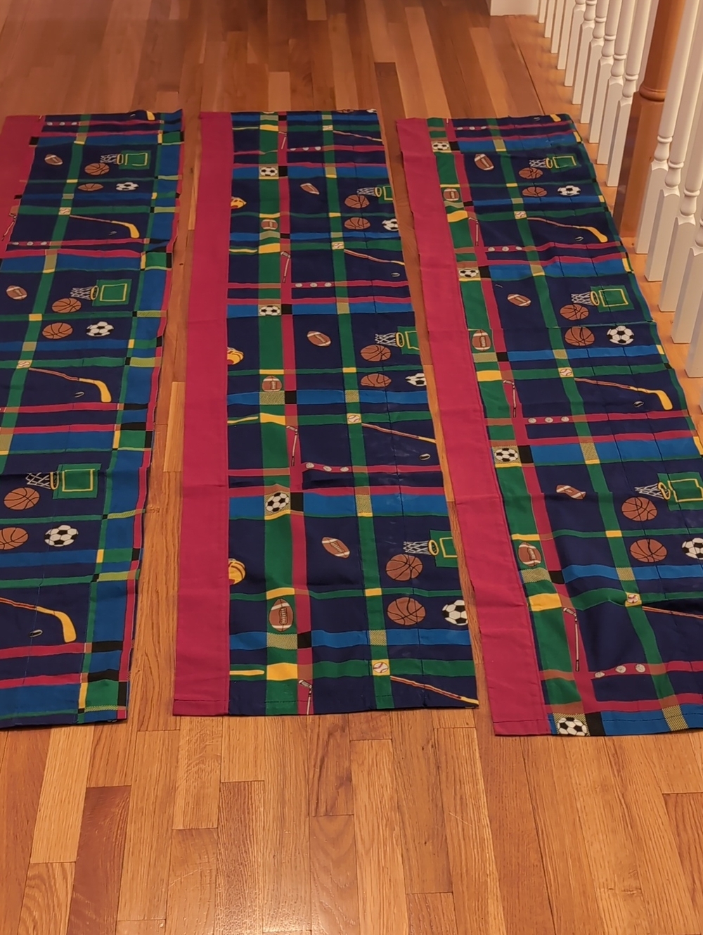Sports Theme Children Valance Set